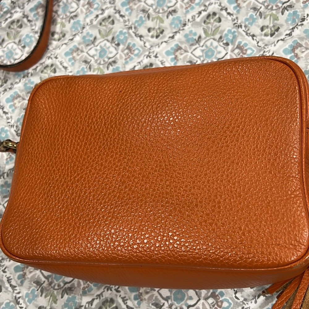 Gucci Soho Disco Crossbody Bag Nubuck Small - Picture 5 of 15